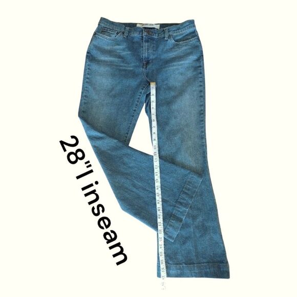 Y2K Mossimo Medium Wash Embellished Midrise Flare Jeans Size 10 - Picture 10 of 16